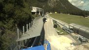 Archiviertes Webcam Bild: Eisarena Königssee: Blick auf die Bobbahn am 28.05.2026 um 10:44 Uhr