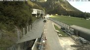 Archived webcam image showing Bob run Koenigsee: West view on 12 Jul 2026 at 08:32