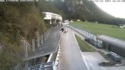 Archiviertes Webcam Bild: Eisarena Königssee: Blick auf die Bobbahn in Schönau am 30.08.2026 um 06:41 Uhr