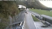 Archiviertes Webcam Bild: Eisarena Königssee: Blick auf die Bobbahn in Schönau am 30.08.2026 um 07:41 Uhr