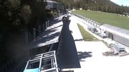 Archiviertes Webcam Bild: Eisarena Königssee: Blick auf die Bobbahn in Schönau am 30.08.2026 um 12:41 Uhr