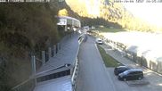 Archiviertes Webcam Bild: Eisarena Königssee: Blick auf die Bobbahn in Schönau am 20.10.2026 um 12:29 Uhr