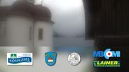 Archived webcam image showing St. Bartholomae and Lake "Koenigssee" on 31 Mar 2026 at 14:01
