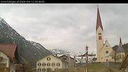 Archiviertes Webcam Bild: Holzgau: Blick von der Pension Knitel am 12.04.2026 um 08:46 Uhr