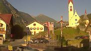 Archiviertes Webcam Bild: Holzgau: Blick von der Pension Knitel am 12.07.2026 um 07:21 Uhr