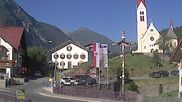 Archiviertes Webcam Bild: Holzgau: Blick von der Pension Knitel am 12.07.2026 um 08:21 Uhr