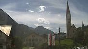 Archiviertes Webcam Bild: Holzgau: Blick von der Pension Knitel am 26.08.2026 um 14:09 Uhr