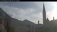 Archiviertes Webcam Bild: Holzgau: Blick von der Pension Knitel am 26.08.2026 um 18:09 Uhr