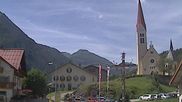Archiviertes Webcam Bild: Holzgau: Blick von der Pension Knitel am 26.08.2026 um 12:09 Uhr