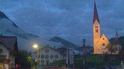 Archived webcam image showing Church in Holzgau on 17 Sep 2026 at 06:34