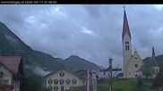 Archived webcam image showing Church in Holzgau on 17 Sep 2026 at 07:34