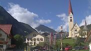 Archived webcam image showing Church in Holzgau on 17 Sep 2026 at 10:34