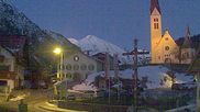 Archived webcam image showing Church in Holzgau on 26 Feb 2026 at 06:51
