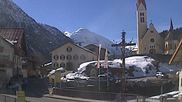 Archived webcam image showing Church in Holzgau on 26 Feb 2026 at 12:51
