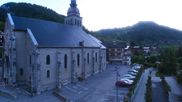Archived webcam image showing Centre Le Grand Bornand on 21 May 2026 at 06:14