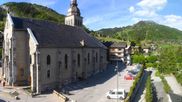 Archived webcam image showing Centre Le Grand Bornand on 21 May 2026 at 18:14