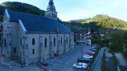 Archived webcam image showing Centre Le Grand Bornand on 21 May 2026 at 20:14