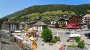 Archiviertes Webcam Bild: Zentrum Le Grand Bornand am 13.08.2026 um 12:06 Uhr