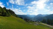 Archived webcam image showing Grand Bornand ski resort: La Taverne on 13 Sep 2026 at 18:39