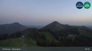 Archiviertes Webcam Bild: Spitzingsee: Panorama Rosskopf Bergstation am 28.05.2026 um 05:51 Uhr