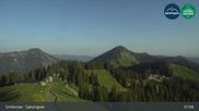 Archiviertes Webcam Bild: Spitzingsee: Panorama Rosskopf Bergstation am 28.05.2026 um 07:51 Uhr