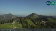 Archiviertes Webcam Bild: Spitzingsee: Panorama Rosskopf Bergstation am 28.05.2026 um 08:51 Uhr