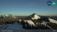 Archiviertes Webcam Bild: Spitzingsee: Panorama Rosskopf Bergstation am 26.02.2026 um 08:42 Uhr