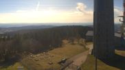 Archived webcam image showing Panoramic view from Großer Inselsberg on 9 Apr 2026 at 16:22