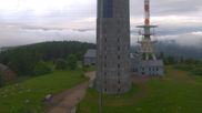 Archived webcam image showing Panoramic view from Großer Inselsberg on 11 Jun 2026 at 07:03