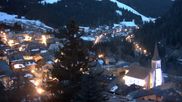 Archived webcam image showing Châtel village on 5 Apr 2026 at 06:01