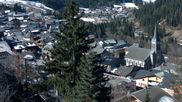 Archived webcam image showing Châtel village on 5 Apr 2026 at 10:01