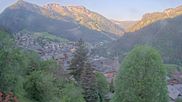 Archived webcam image showing Châtel village on 28 May 2026 at 07:09