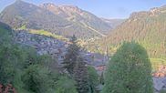 Archived webcam image showing Châtel village on 28 May 2026 at 08:09