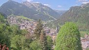 Archived webcam image showing Châtel village on 28 May 2026 at 10:09