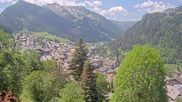 Archived webcam image showing Châtel village on 28 May 2026 at 12:09