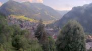 Archiviertes Webcam Bild: Dorf Châtel am 12.07.2026 um 18:01 Uhr