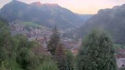 Archived webcam image showing Châtel village on 2 Aug 2026 at 06:15