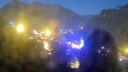 Archived webcam image showing Châtel village on 2 Aug 2026 at 00:15