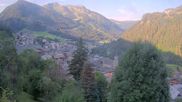 Archived webcam image showing Châtel village on 16 Aug 2026 at 08:24