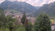 Archived webcam image showing Châtel village on 16 Aug 2026 at 12:24