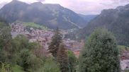 Archived webcam image showing Châtel village on 20 Aug 2026 at 07:26