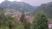 Archived webcam image showing Châtel village on 20 Aug 2026 at 12:26