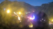 Archived webcam image showing Châtel village on 2 Sep 2026 at 00:09