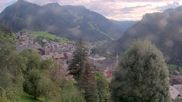 Archived webcam image showing Châtel village on 2 Sep 2026 at 18:09