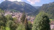 Archived webcam image showing Châtel village on 2 Sep 2026 at 12:09