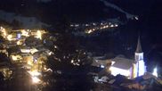 Archived webcam image showing Châtel village on 27 Feb 2026 at 00:43