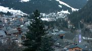 Archived webcam image showing Châtel village on 19 Mar 2026 at 06:23