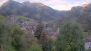 Archived webcam image showing Châtel village on 15 Oct 2026 at 08:26