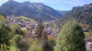 Archived webcam image showing Châtel village on 15 Oct 2026 at 12:26