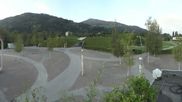 Archived webcam image showing Wattens: Swarovski Kristallwelten on 3 Aug 2026 at 06:19